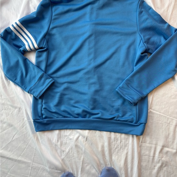 Adidas Golf Zip-Up Track Jacket Blue Sz 2XL - Picture 2 of 7